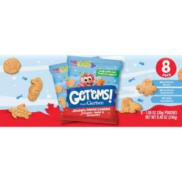 Get'ems Ocean World Cookies - Pumpkin, Apple & Cinnamon