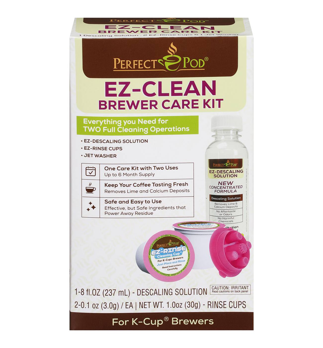 Perfect Pod EZ-Clean K-Cup Brewer Care Kit; image 1 of 3