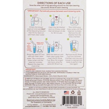 Perfect Pod EZ-Clean K-Cup Brewer Care Kit
