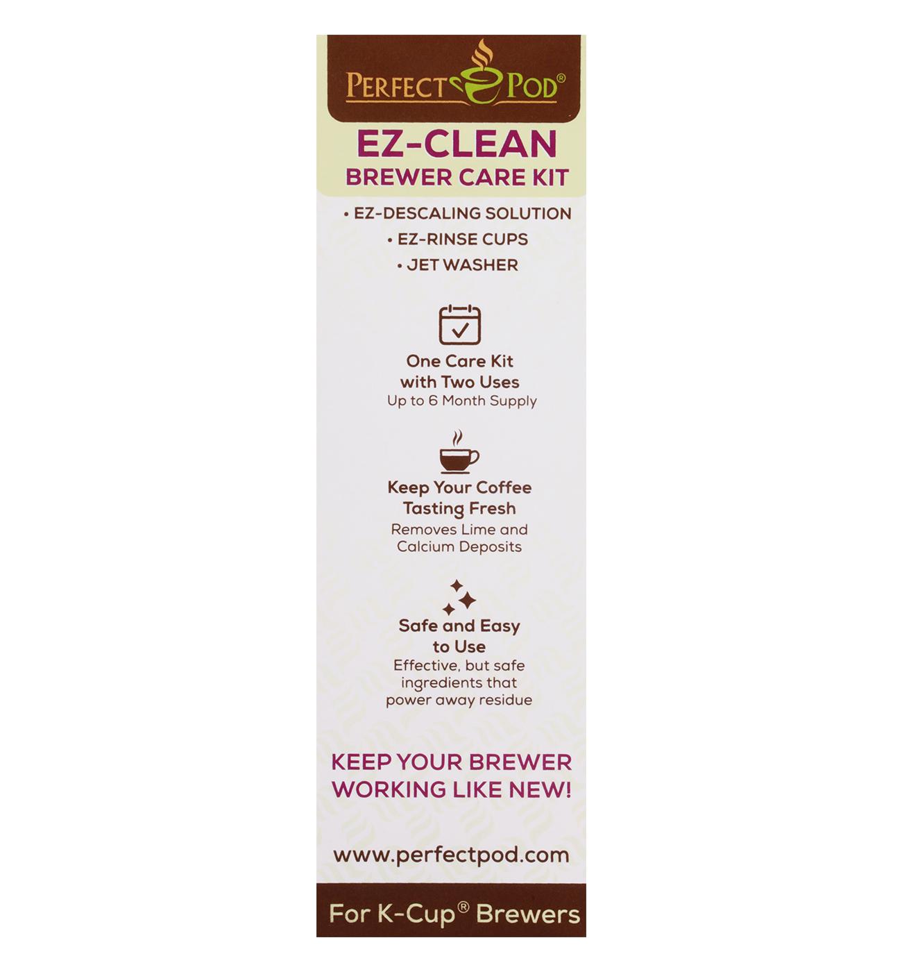 Perfect Pod EZ-Clean K-Cup Brewer Care Kit; image 3 of 3