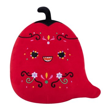 Squishmallows Day of the Dead Red Pepper Plush, 8"