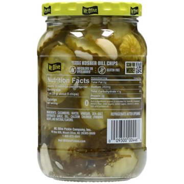 Mt. Olive Clearly Pickles Kosher Dill Chips