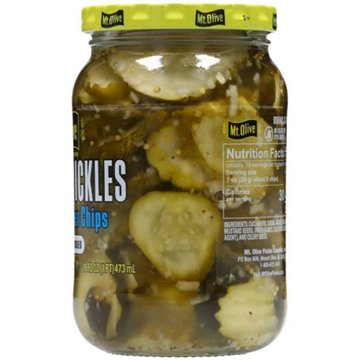 Mt. Olive Clearly Pickles Bread & Butter Chips