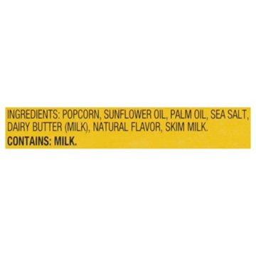 SKINNYPOP Microwavable Popcorn Family Size - Butter, 12 ct