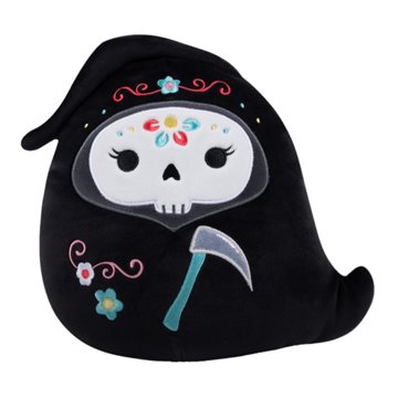 Squishmallows Day of the Dead Reaper Plush, 8"