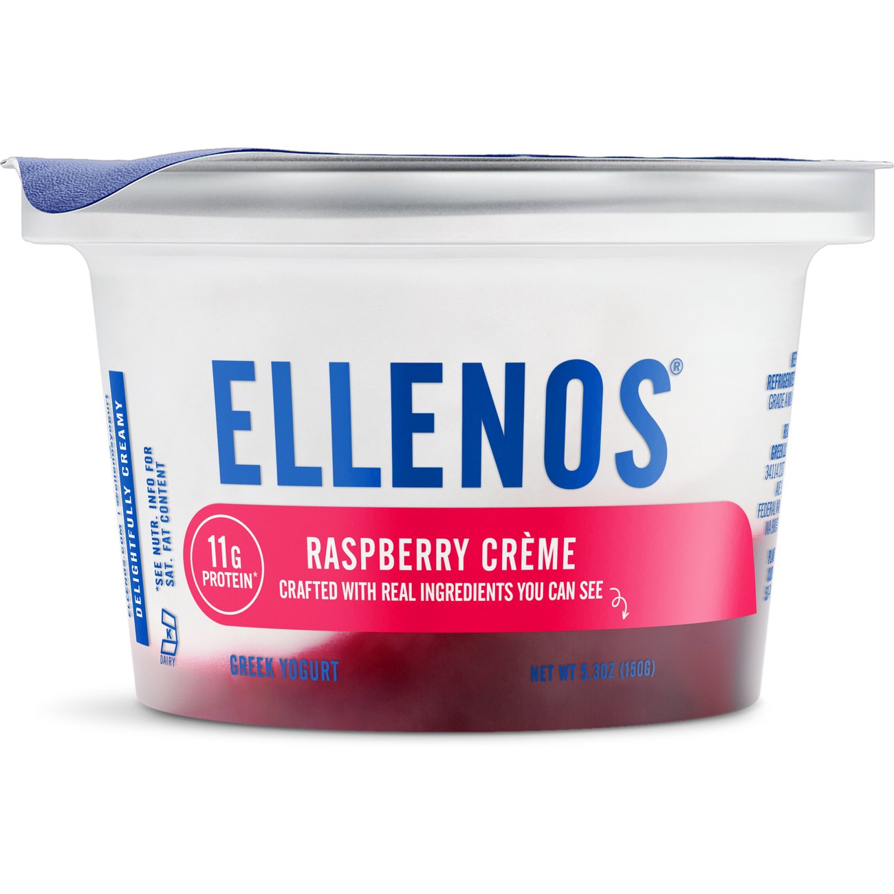 Ellenos Greek Yogurt - Raspberry Creme - Shop Yogurt at H-E-B