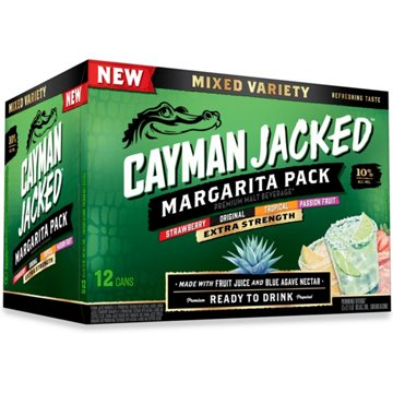 Cayman Jack Margarita Variety Pack 12 pk Cans, 12 oz