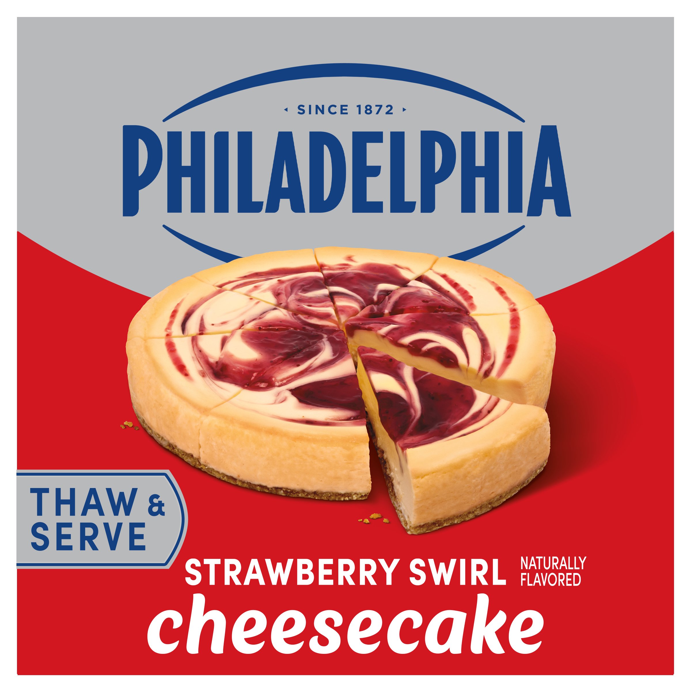 Philadelphia Strawberry Swirl Cheesecake - Shop Desserts & pastries at ...