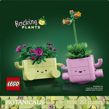LEGO Botanicals Rocking Plants Building Toy, 253 pc