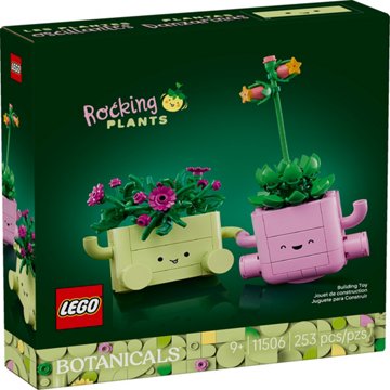 LEGO Botanicals Rocking Plants Building Toy, 253 pc