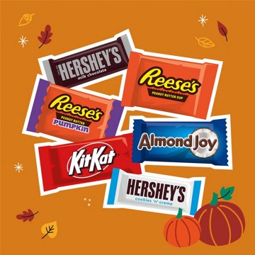 Hershey's Assorted Halloween Candy Bulk Variety Bag
