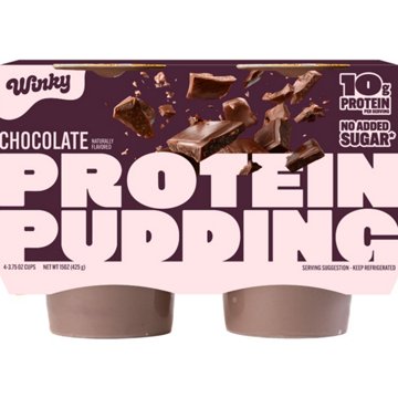 Winky 10g Protein Pudding - Chocolate, 4 ct