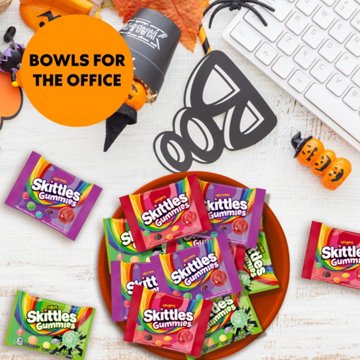 Skittles Gummies Mix Halloween Fun Size Bag