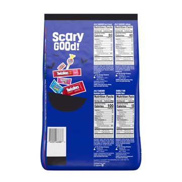 Bubble Yum, Jolly Rancher And Twizzlers Assorted Fruit Flavored Halloween Candy Bulk Bag