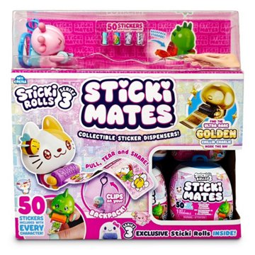 Sticki Rolls Collectible Sticker Dispenser Mystery Capsule - Series 3