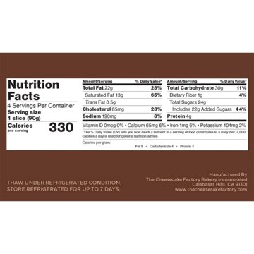 The Cheesecake Factory The Wedge White Chocolate Raspberry Truffle Cheesecake, 13.25 oz