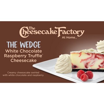 The Cheesecake Factory The Wedge White Chocolate Raspberry Truffle Cheesecake, 13.25 oz