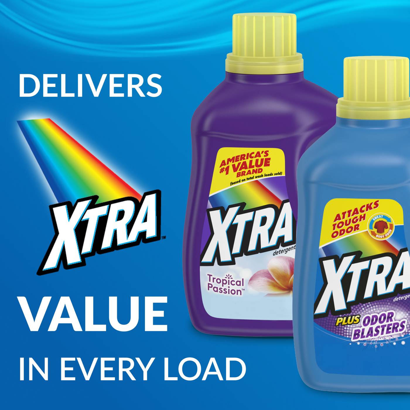 Xtra Liquid Laundry Detergent, 260 Loads - Tropical Passion - Shop ...