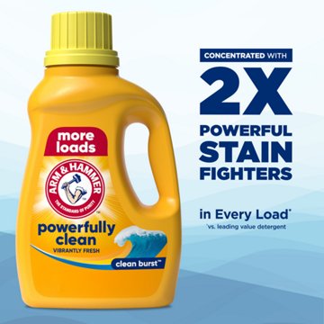 Arm & Hammer Liquid Laundry Detergent, 67 Loads - Clean Burst