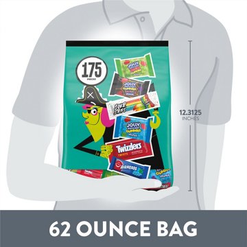 Hershey's Assorted Fruit Flavored Halloween Candy Bulk Bag