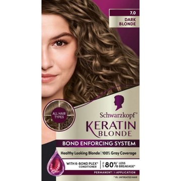 Keratin Color Permanent Hair Color - 7 Dark Blonde
