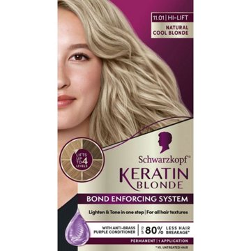 Keratin Color Permanent Hair Color - 11.01 Natural Cool Blonde