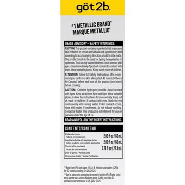Got2b Metallics Permanent Hair Color - M70 Cherry Red