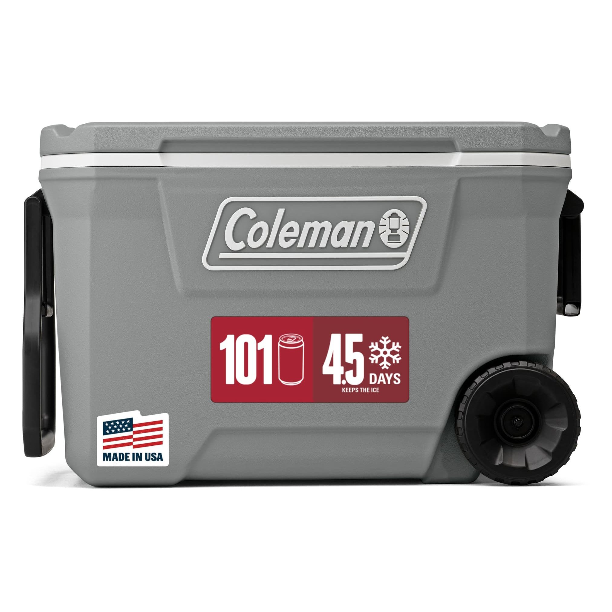 Coleman Classic Wheel Cooler - Gray - Shop Coolers & ice packs at