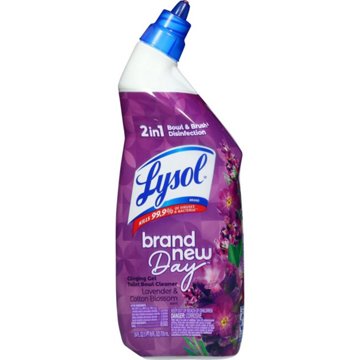 Lysol Toilet Bowl Cleaner - Lavender & Cotton Blossom, 24 oz