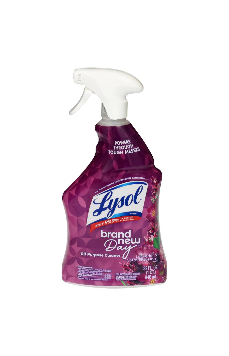 Lysol All Purpose Cleaner - Lavender & Cotton Blossom; image 1 of 2