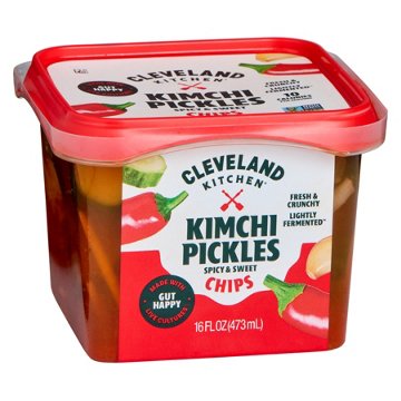 Cleveland Kitchen Kimchi Pickles Spicy & Sweet Chips, 16 fl oz