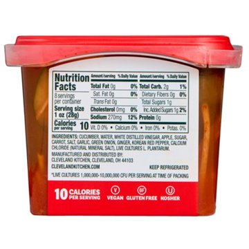 Cleveland Kitchen Kimchi Pickles Spicy & Sweet Chips, 16 fl oz