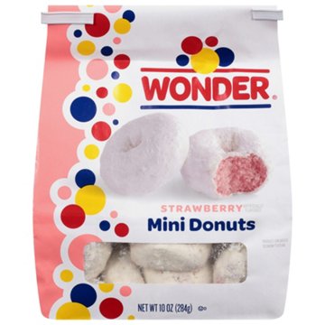 Wonder Powdered Strawberry Mini Donuts