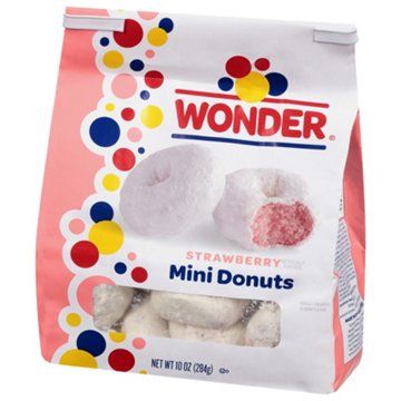 Wonder Powdered Strawberry Mini Donuts