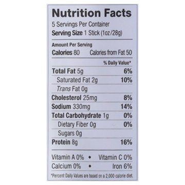 Think Jerky 8g Protein Original Grass Fed Beef Sticks