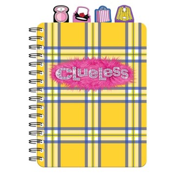 Inkology Clueless 4-Tab Spiral Notebook