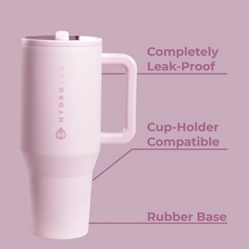 HydroJug Stainless Steel Traveler - Sweet Pea, 40 oz