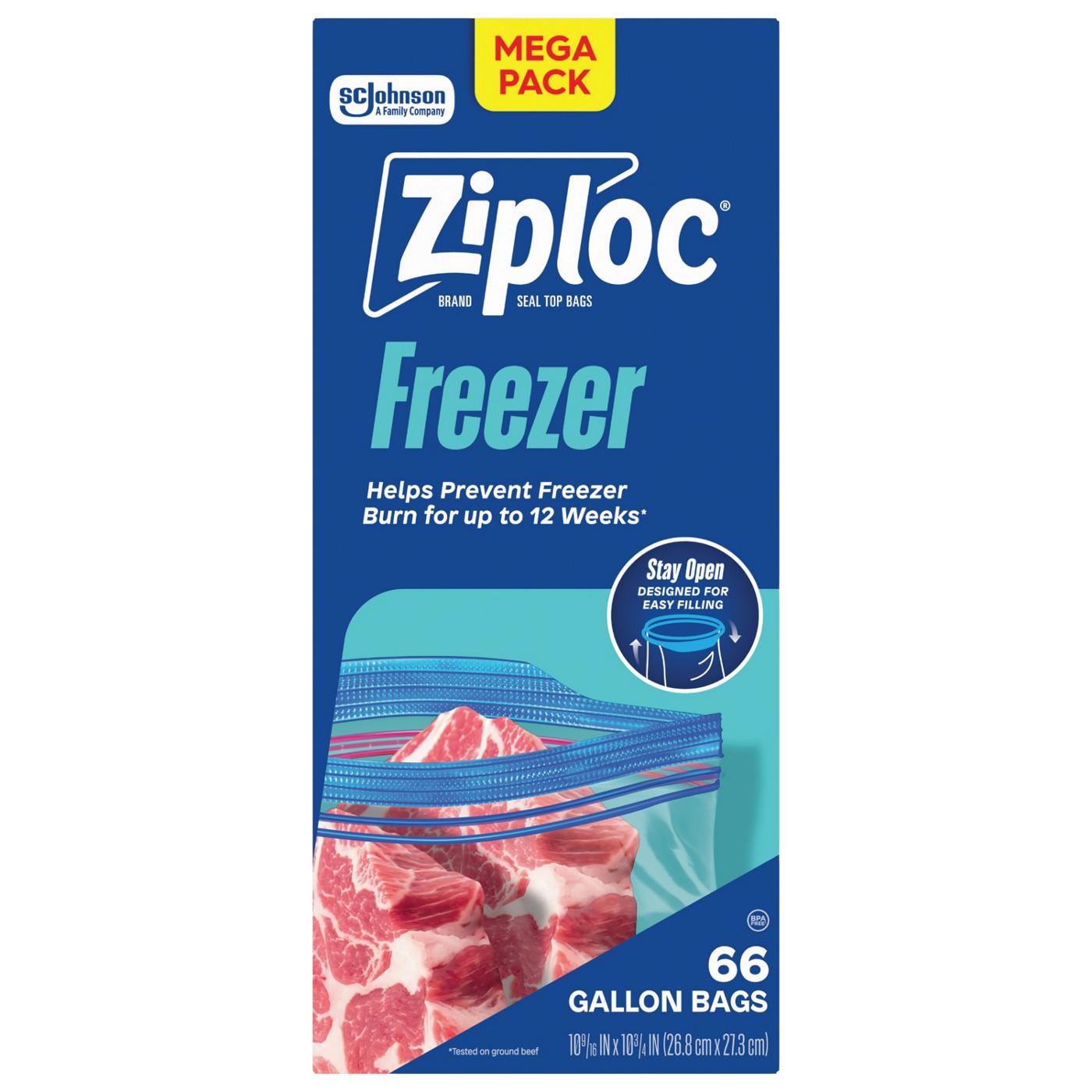 Ziploc Freezer Gallon Bags Mega Pack; image 10 of 10