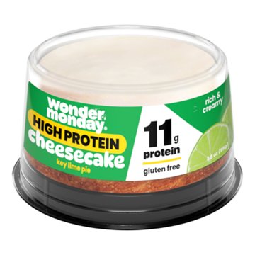 Wonder Monday Key Lime Pie High Protein Cheesecake, 3.5 oz