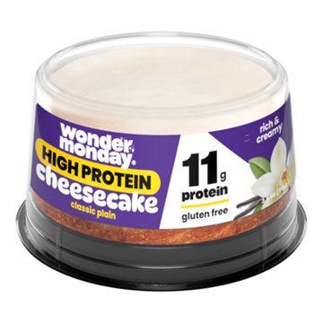 Wonder Monday Classic Plain High Protein Cheesecake, 3.5 oz