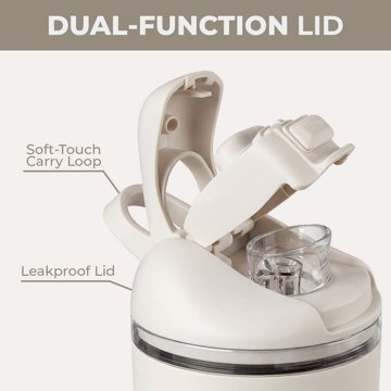 HydroJug Stainless Steel Ease20 - Linen, 24 oz