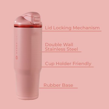 HydroJug Stainless Steel Ease20 - Tulip, 32 oz