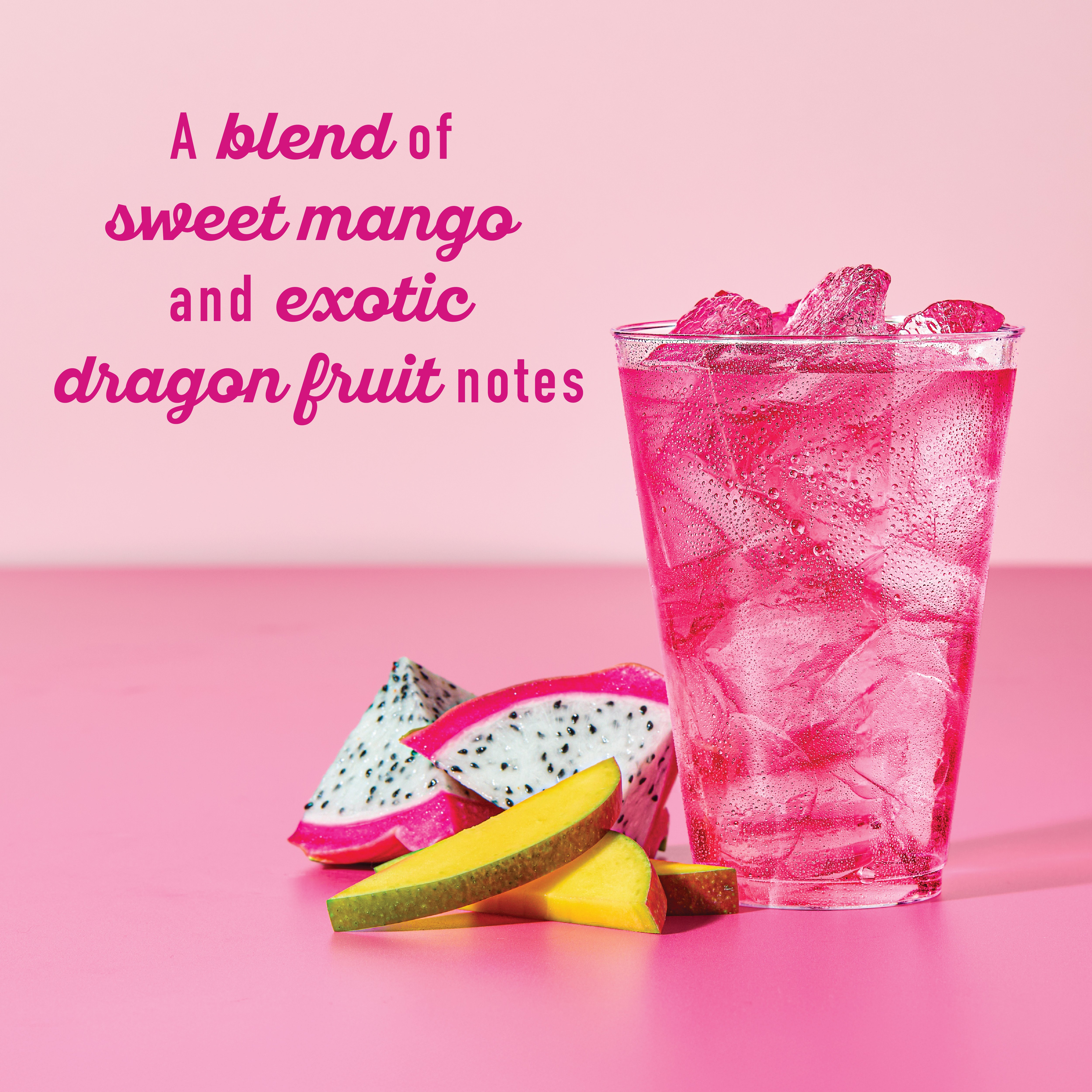 CAFE Olé by H-E-B Brew Over Ice Mango Dragon Fruit Refreshers