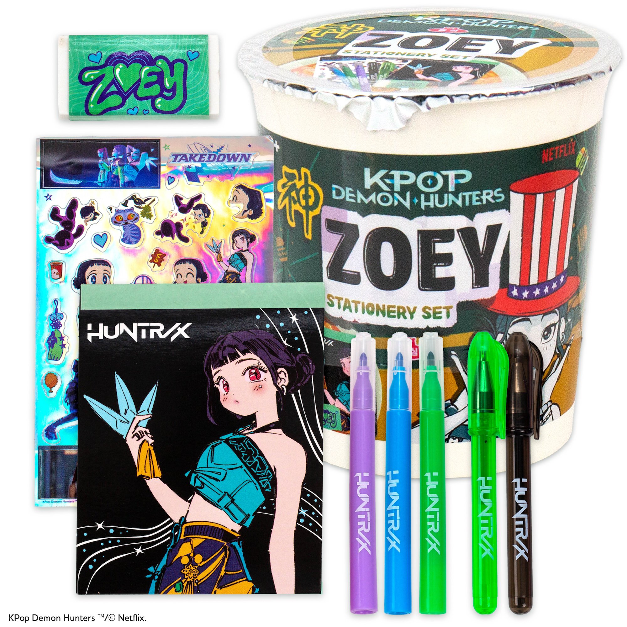 Horizon Group USA KPop Demon Hunters Stationary Set - Zoey - Shop