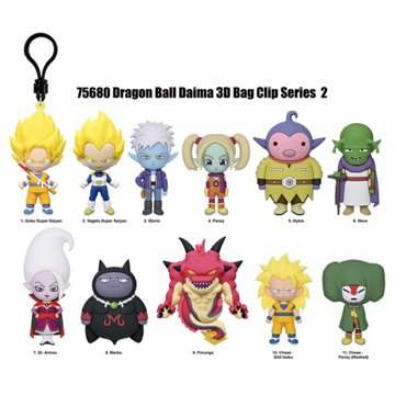 Dragonball Daima Figural Bag Clip Surprise Blind Pack - Series 2