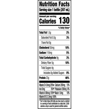 Oikos Fusion 23g Protein Yogurt Drink - Vanilla