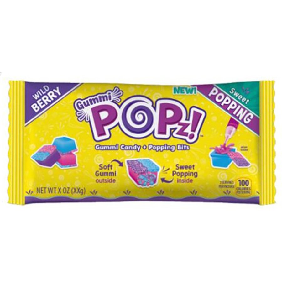 Gummi Popz! Wild Berry Gummy Candy with Popping Bits - Shop Candy at H-E-B