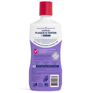 Dental Fresh Advanced Plaque & Tartar Water Additive for Dogs and Cats, 17 oz