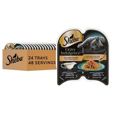 Sheba Gravy Indulgence Wet Cat Food - Chicken Entree With Gravy