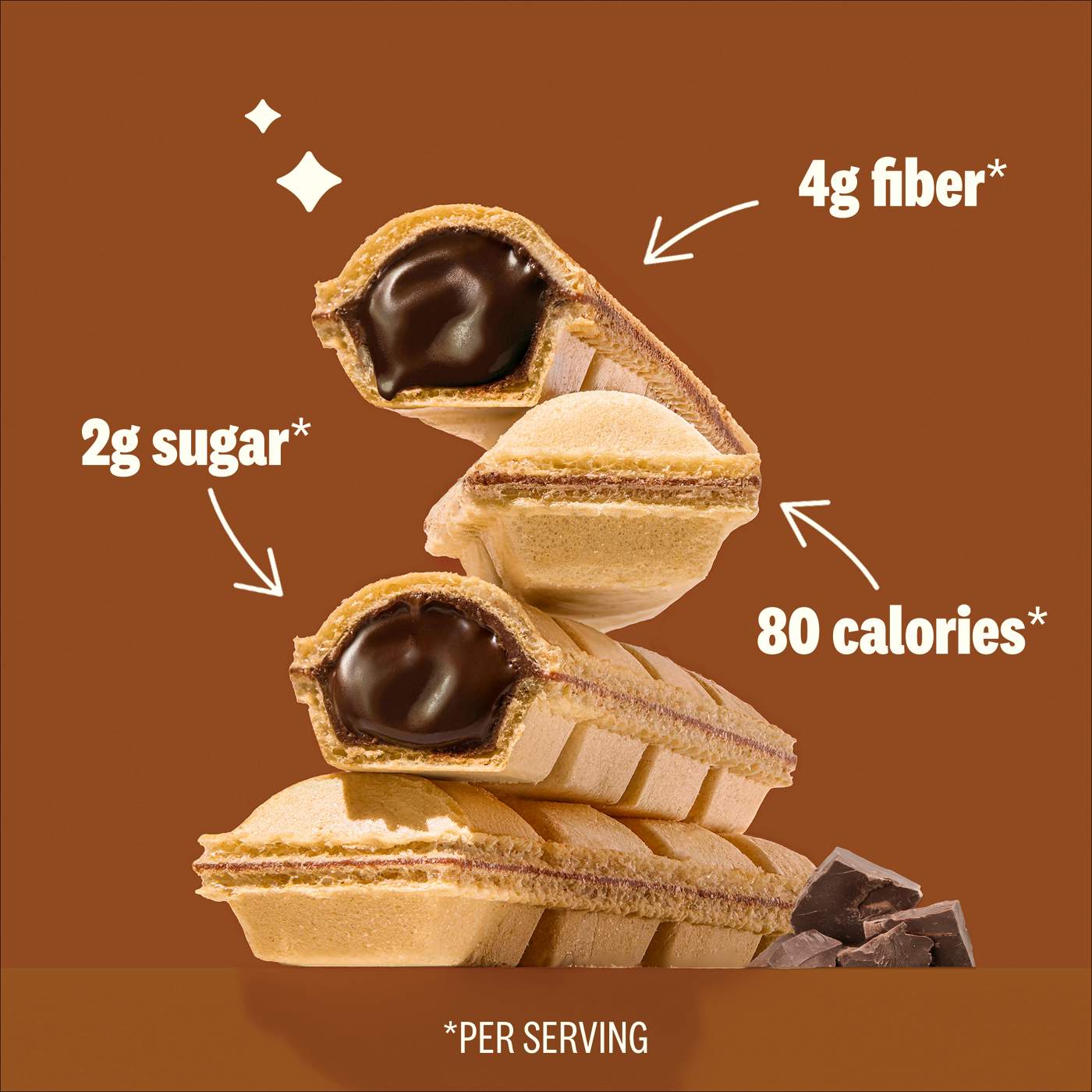 Rip Van Crispy Dunes Dark Chocolate - Shop Diet & fitness at H-E-B
